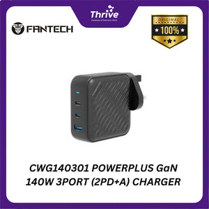 CWG140301 POWERPLUS GaN 140W 3PORT (2PD+A) CHARGER