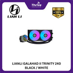 Load image into Gallery viewer, LIANLI GALAHAD II TRINITY 240 BLACK / WHITE
