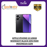 Load image into Gallery viewer, APPLE IPHONE 13 128GB MIDNIGHT BLACK GRS RSMI INDONESIA TAM
