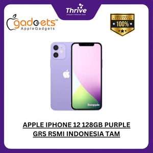 APPLE IPHONE 12 128GB PURPLE GRS RSMI INDONESIA TAM