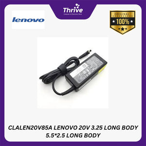 CLALEN20V85A LENOVO 20V 3.25 LONG BODY 5.5*2.5 LONG BODY
