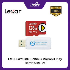 LMSPLAY128G-BNNNG MicroSD Play Card 150MB/s