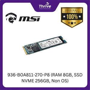 936-B0A811-270-P8 (RAM 8GB, SSD NVME 256GB, Non OS)