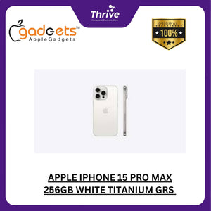 APPLE IPHONE 15 PRO MAX 256GB WHITE TITANIUM GRS RSMI INDONESIA DIGIMAP