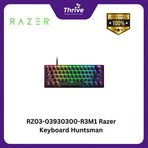 RZ03-03930300-R3M1 Razer Keyboard Huntsman V2 - Optical Gaming Keyboard (Clicky Purple Switch)