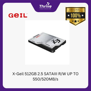 X-Geil 512GB 2.5 SATAIII R/W UP TO 550/520MB/s