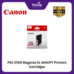 Load image into Gallery viewer, PGI-2700 Magenta XL MAXIFY Printers Cartridges
