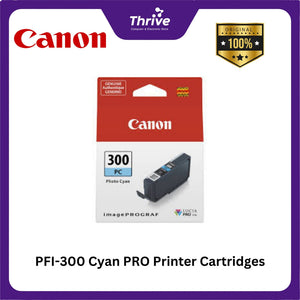 PFI-300 Cyan PRO Printer Cartridges
