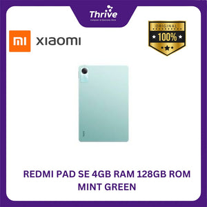 REDMI PAD SE 4GB RAM 128GB ROM MINT GREEN