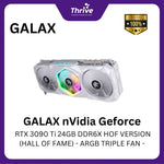 Load image into Gallery viewer, GALAX nVidia Geforce RTX 3090 Ti 24GB DDR6X HOF VERSION (HALL OF FAME) - ARGB TRIPLE FAN -