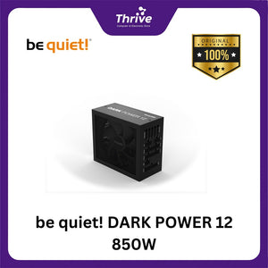 be quiet! DARK POWER 12 850W - Fully Modular - 80+ Titanium Certified - 10 Years Warranty - Number 1 PSU in Germany