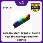 Load image into Gallery viewer, MD8GD4320016XRGB XLR8 RGB Heat Sink Gaming Memory for desktop
