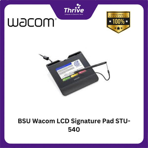 BSU Wacom LCD Signature Pad STU-540