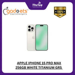 Load image into Gallery viewer, APPLE IPHONE 15 PRO MAX 256GB WHITE TITANIUM GRS RSMI INDONESIA GDN
