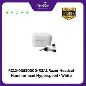 RZ12-03820300-R3A1 Razer Headset Hammerhead Hyperspeed - White