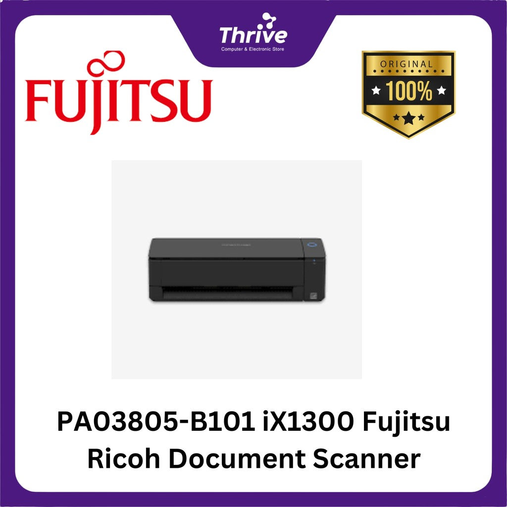 PA03805-B101 iX1300 Fujitsu Ricoh Document Scanner - Sultan Store
