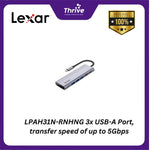 Load image into Gallery viewer, LPAH31N-RNHNG 3x USB-A Port, transfer speed of up to 5Gbps
