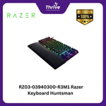 Load image into Gallery viewer, RZ03-03940300-R3M1 Razer Keyboard Huntsman V2 Tenkeyless - Optical Gaming Keyboard (Clicky Purple Switch)
