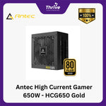 Load image into Gallery viewer, Antec High Current Gamer 650W - HCG650 Gold - 80+ Gold Certified - Fully Modular - 10 Years Warranty
