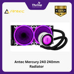 Load image into Gallery viewer, Antec Mercury 240 240mm Radiator - Dual Fan 2x120mm - Temperature Censor by LED light
