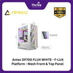 Load image into Gallery viewer, Antec DF700 FLUX WHITE - F-LUX Platform - Mesh Front &amp; Top Panel - 4mm Tempered Glass Side Panel - FREE 3 PCS 12CM ARGB FANS + 2 PCS 12CM FAN
