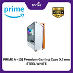 Load image into Gallery viewer, PRIME A - [G] Premium Gaming Case 0.7 mm STEEL WHITE
