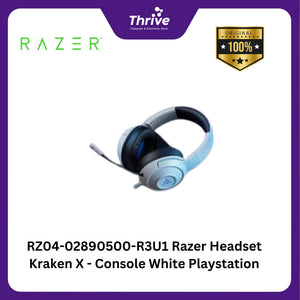 RZ04-02890500-R3U1 Razer Headset Kraken X - Console White Playstation