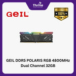 Load image into Gallery viewer, GEIL DDR5 POLARIS RGB 4800MHz Dual Channel 32GB (2x16GB) GOSG532GB4800C40DC
