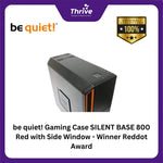 Load image into Gallery viewer, be quiet! Gaming Case SILENT BASE 800 Red with Side Window - Winner Reddot Award
