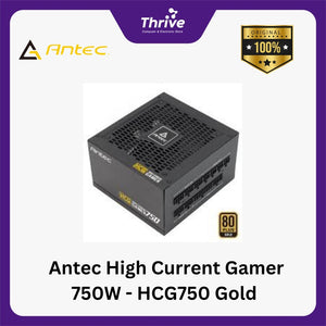 Antec High Current Gamer 750W - HCG750 Gold - 80+ Gold Certified - Fully Modular - 10 Years Warranty