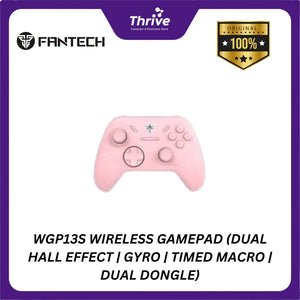 WGP13S WIRELESS GAMEPAD (DUAL HALL EFFECT | GYRO | TIMED MACRO | DUAL DONGLE)