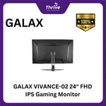 Load image into Gallery viewer, GALAX VIVANCE-02 24&quot; FHD IPS Gaming Monitor 165Hz with G-SYNC - Response Time 1ms
