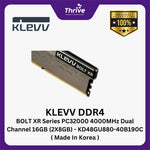 Load image into Gallery viewer, KLEVV DDR4 BOLT XR Series PC32000 4000MHz Dual Channel 16GB (2X8GB) - KD48GU880-40B190C ( Made In Korea )
