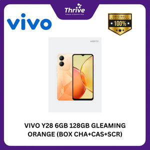 VIVO Y28 6GB 128GB GLEAMING ORANGE (BOX CHA+CAS+SCR)