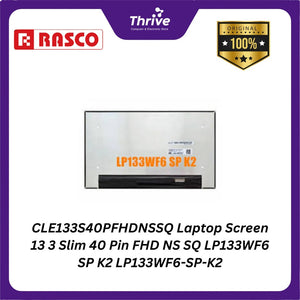 CLE133S40PFHDNSSQ Laptop Screen 13 3 Slim 40 Pin FHD NS SQ LP133WF6 SP K2 LP133WF6-SP-K2