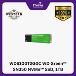 Load image into Gallery viewer, WDS100T2G0C WD Green™ SN350 NVMe™ SSD, 1TB
