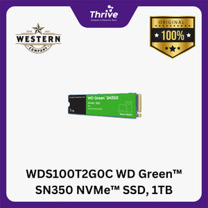 WDS100T2G0C WD Green™ SN350 NVMe™ SSD, 1TB