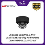 Load image into Gallery viewer, 21 series ColorVu3.0 Anti-Corrosion&amp;Two-way Audio Dome Camera DS-2CD2187G3-LIY