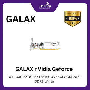 GALAX nVidia Geforce GT 1030 EXOC (EXTREME OVERCLOCK) 2GB DDR5 White