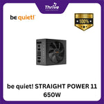 Load image into Gallery viewer, be quiet! STRAIGHT POWER 11 650W - Fully Modular - 80+ Platinum Certified - 5 Years Warranty - Number 1 PSU in Germany
