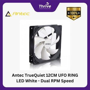 Antec TrueQuiet 12CM UFO RING LED White - Dual RPM Speed