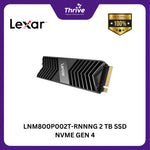 Load image into Gallery viewer, LNM800P002T-RNNNG 2 TB SSD NVME GEN 4
