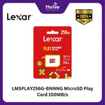 Load image into Gallery viewer, LMSPLAY256G-BNNNG MicroSD Play Card 150MB/s

