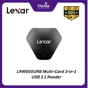 LRW500URB Multi-Card 3-in-1 USB 3.1 Reader