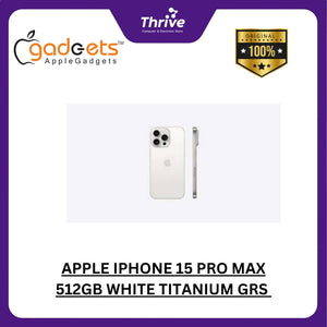 APPLE IPHONE 15 PRO MAX 512GB WHITE TITANIUM GRS RSMI INDONESIA DIGIMAP