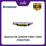 Load image into Gallery viewer, Batterai OR LENOVO Y490 / Y400 /Y410/Y510