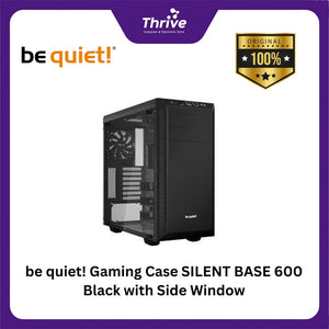 be quiet! Gaming Case SILENT BASE 600 Black with Side Window