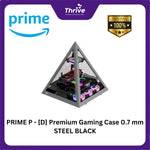 Load image into Gallery viewer, PRIME P - [D] Premium Gaming Case 0.7 mm STEEL BLACK
