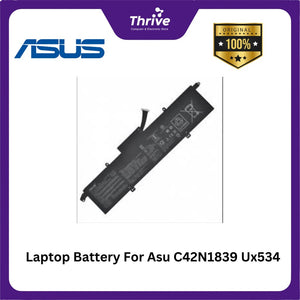 Laptop Battery For Asu C42N1839 Ux534