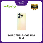 Load image into Gallery viewer, INFINIX SMART 8 3GB 64GB GOLD